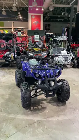 125cc atv BLUE SPIDER MODE #fypシ #fyp #125cc #atv #fourwheeler #RGV #el956 #vallevistamall 