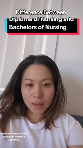 Main difference between Diploma of Nursing and Bachelors of Nursing are: Diploma of nursing - 18months study, cost between $24k to $30k per yr, lesser responsibilities than nursing Bachelors of Nursing - 3 yrs to finish, cost is $35k to $45k per year, more responsibility than Enrolled Nurses #enrollednurseaustrlia #bachelorsofnursingaustralia #studynursinginaustralia #internationalstudentinaustralia #prpathwaytoaustralia #byahevisasolutions 