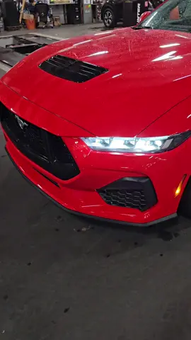 RACE RED 2024 MUSTANG GT REMOTE REV #MAKINGMUSTANGSGREATAGAIN  #MUSTANG #MUSTANGGT #2024mustang #fordtechlife #cartok 