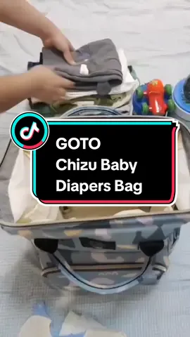 Goto [COD] Chizu Baby Diapers Bag #tasbayi #tasbayimultifungsi #diaperbag #fyp #tiktokshop 