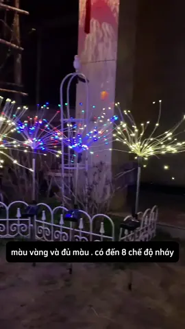 đèn pháo hoa trang trí sân vườn sử dụng năng lượng mặt trời #xh #shoptumlum2022 #CapCut #dcgr #tiktokshop #denled #nangluong #sanvuon 