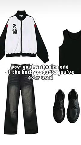 Korean Fashion (Lookism outfit) Elevate Your Style: Embrace Trendy Baggy Pants, Comfy Sandos, and Sleek Black Shoes!