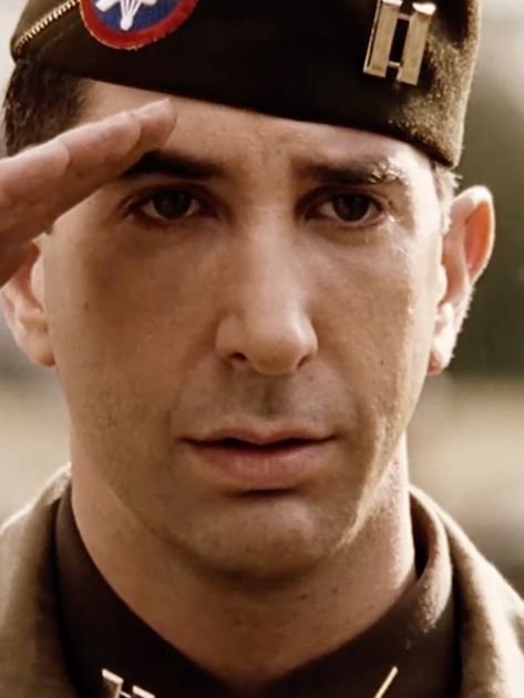We salute the rank, not the man. #BandofBrothers #HBO