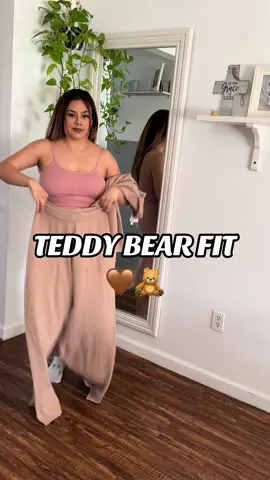 SAHM trying to find her style 🧸🤎@Merokeety #merokeety #merokeetyofficial #OOTD #fypfashion #fashiontok #teddybearoutfit 