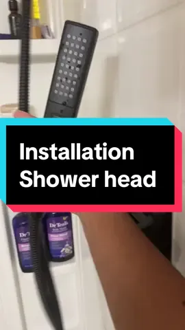 2 in one showerhead Approved! #showerhead #showerheads #rainfallshower #rainfallshowerhead #showeheadwithhose #handheldshowerhead #tiktokshowerhead 