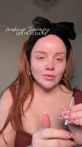 Make Up therapy : Brows ☺️ I love a chill playlist, zoning out and doin my thing My brows were just done earlier in the day and I love doing them when they’re fresh, they always come out bomb  Everything is linked in bio  @RedHeadEdit RH.2 brow pencil  @Jones Road Beauty face pencil shade 1 @Zena Foster Beauty beauty bandz headband  @Apple Music playlist of mine “Vibey Tingz” #browtherapy #makeuptherapy #girlythings #girltherapy #redhead #redheadbrows #chillplaylist #vibeout #redheadgirl #redheadmakeup 