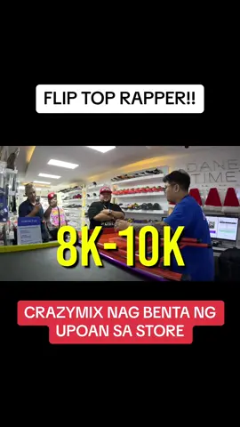 Crazymix ng flip top nag benta ng upoan sa store #phenomenalsole 