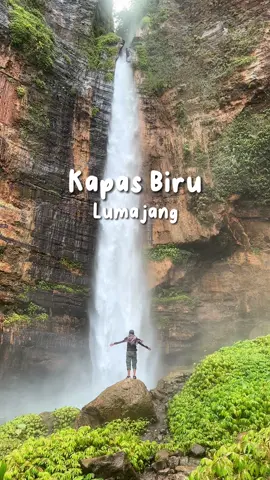 Air terjun Kapas Biru Lumajang #lumajang #kapasbirulumajang #jawatimur #kelilingindonesia 
