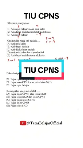 TIU CPNS #fyp #cpns #tiucpns #skdcpns #matematika #tiu 