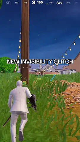 New Invisibility Glitch 🤔 #fyp #fortnite 