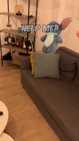 Transform your chilly days with a magical touch! Watch Stitch turn from a cuddly friend to a cozy hot water bag. Perfect for snuggle sessions on the sofa. How do you keep warm? 🌡️❄️ #StitchMagic #CozyVibes #StayWarm #HotWaterBag #SnuggleTime #TikTokTrend 