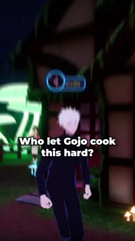 Why is Gojo from JJK cooking this hard #vr #vrchat #jjk #jujutsukaisen #gojo #virtualreality 