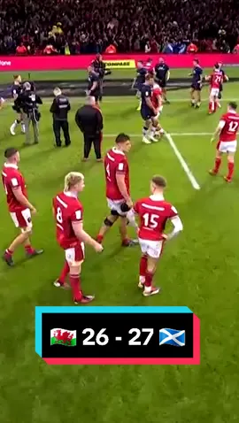 Full-time scenes in Cardiff as Scotland beat Wales 27-26 for a first win in the Welsh captial in 22 years! #WALvSCO #GuinnessSixNations #SixNationsRugby #ScotlandRugby #ScottishRugby #WalesRugby #WelshRugby