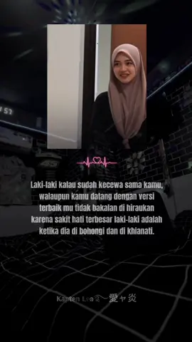 Sakit hati terbesar laki² adalah ketika dia di bohongi dan di khianati #jangan #lupa #followmelyrics  #Quotez #galaubrutalll #storysad🥀 #fyp 