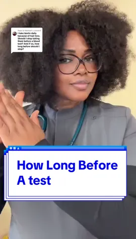 Replying to @Mairéad this is the recommendation by the ATA #drblondieperes #biotin #bloodtest #bloodresults #irishtiktok #corkireland #DidYouKnow #irish #uktiktok #supplements #hairloss #biotinsupplement 