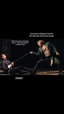 the subtitles took longer than i care to admit; but another performance the world deserves to hear . . . . . . . #lesmiserables #westend #london #bradleyjaden #killiandonnelly #jeanvaljean #javert #javertlesmis #lesmis #broadway #londonwestend 