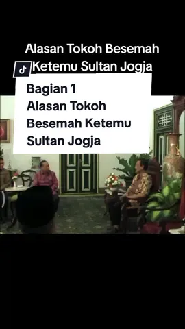 Alasan Tokoh Besemah Ketemu Sultan Jogja (Bagian 1) #jogja #yogyakarta #sultan #hartakarun #pagaralam #besemah 
