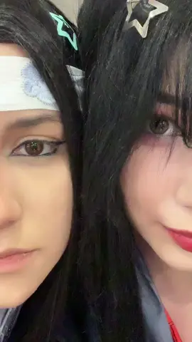 WANXIAAANN 🤍🩵❤️🖤 #weiwuxian #lanwangji #cosplay #modaozushi #cosplayer #danmei #wanxian #wanxian❤💙 