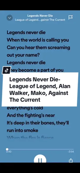 Legends Never Die🔥🔥🔥#leagueoflegend#alanwalker#mako#againstthecurrent#legendsneverdie#lyrics#music#musicusuk#c_music_usuk_lycrics#spotify#xuhuong#fyp  