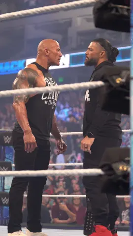 We're still processing this... 😮‍💨🔥 #WWE #TheRock #RomanReigns