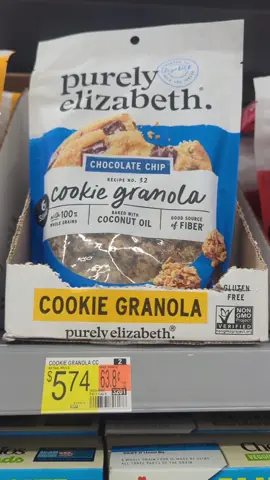Quick trip to Walmart just to grab a bag of Purely Elizabeth's NEW Cookie Granola 🍪  (with a $1 off coupon) Run, don't walk and grab your bag. (Find it in the cereal aisle). @Purely Elizabeth  #eatpurely #purelyelizabethatwalmart #walmartfinds #granola 