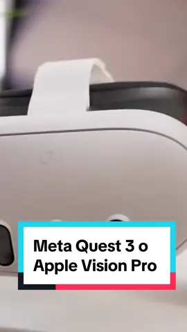 Meta Quest 3 o Apple Vision Pro ¿Cuál Comprarías?  #metaquest3vr #applevisionpro #metaquest3review #metaquest3 #applevisionprovr 
