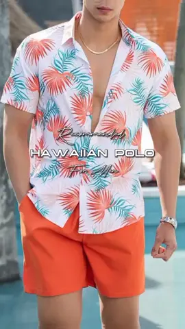 HAWAIIAN POLO BEACH OUTFIT FOR MEN ..Perfect outfit pang beach ngayong summer .. icheck out mo na yan... #hawaiianpolo #poloshirtformen #beachoutfit #hawaiian #polo #summeroutfit #menoutfit #beachwear  #poloshirt #fyp #fyptiktok 