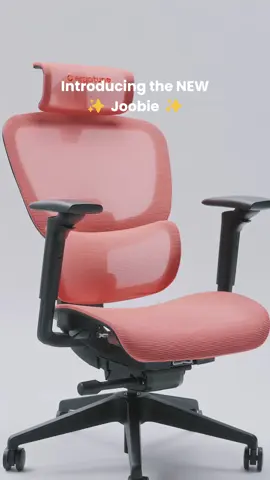 Introducing the all NEW ErgoTune Joobie! 🪑 Your ultimate comfort companion ✨ This chair features the VerteSync™ Backrest for natural posture support, GyroBrace™ 360° Armrests for ergonomic flexibility, SmartFlex™ Lumbar Support that adapts to your lower back, and the Footpad (optional) for maximum leg comfort.  Pre-order prices starting at $499 (without Footpad) and $529 (with Footpad). Available in 6 colours 🌈 