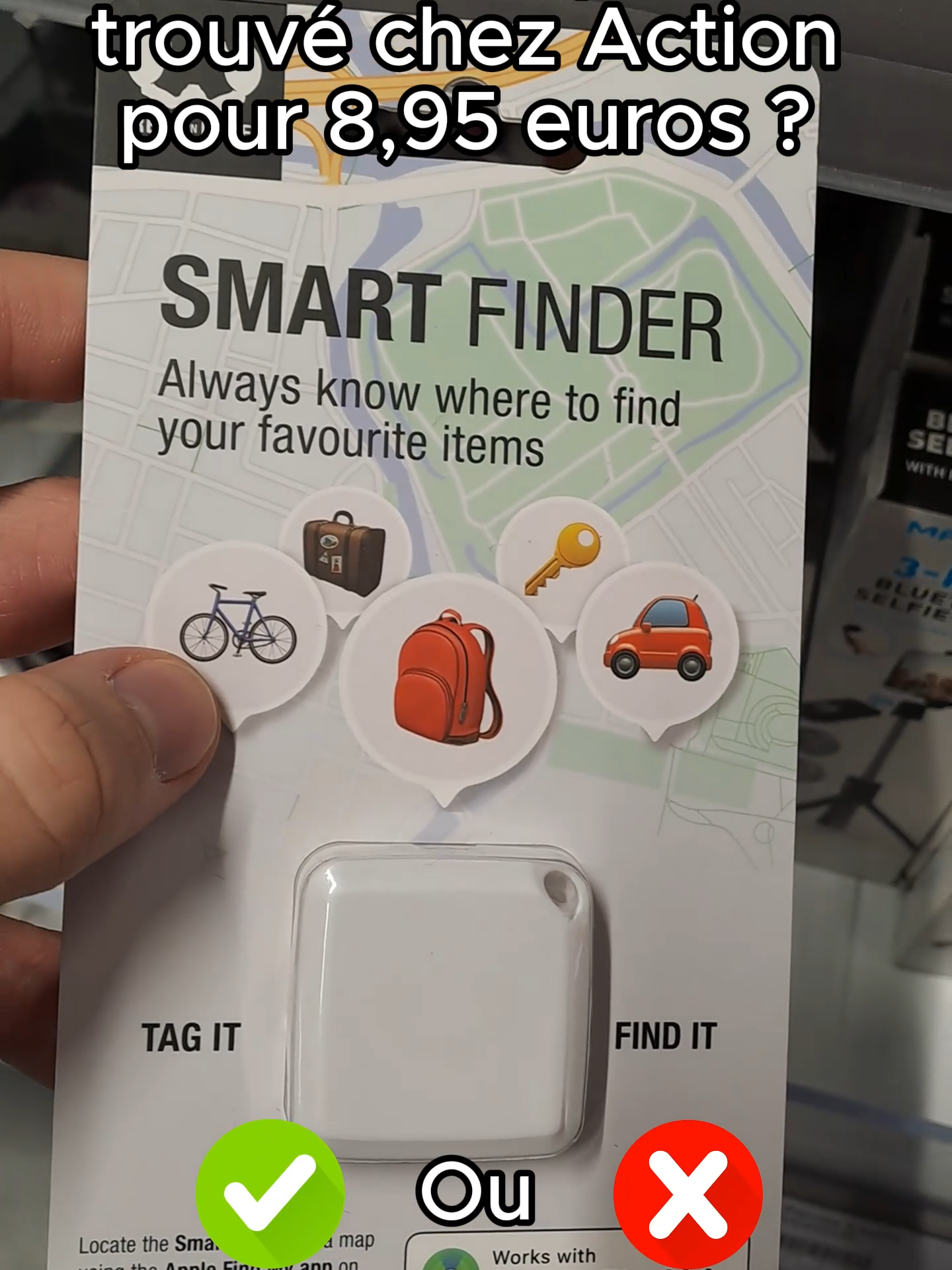 Aujourd'hui on teste un traceur GPS trouvé chez Action pour seulement 8,95 € !!! #traceurgps #gps #action #paschere #utile #teste