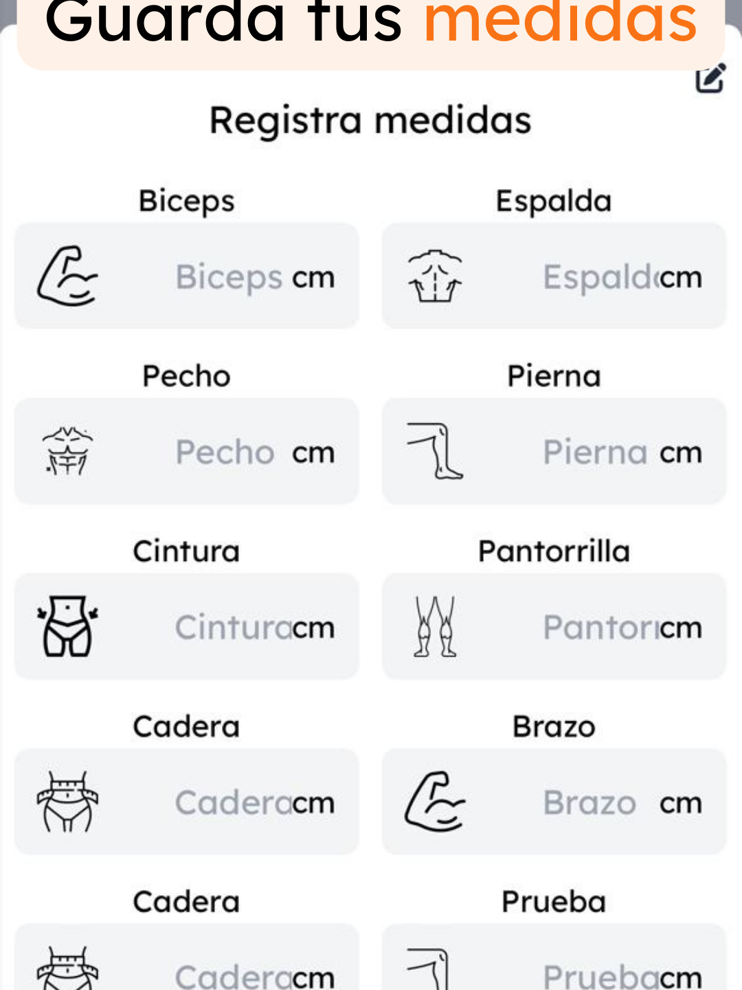 Dicen que lo que no se mide no se mejora. Por eso en #Fitmentor te damos estas opciones para que sigas tu progreso . . . #Fitness  #gym  #medidas  #progreso  #Entrenador