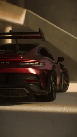 Dream spec #porsche #992gt3rs #gt3rs #carsoftiktok #red #cgi #3d 