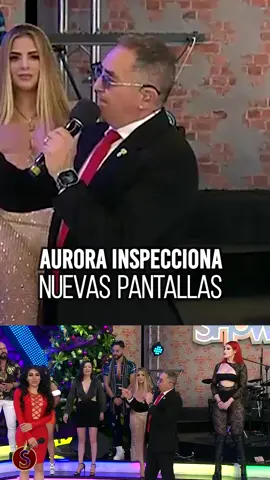 ¡¡AURORITA INSPECCIONA LAS NUEVAS PANTALLAS!! #canal6 #quedateenel6 #aurorita #chavana #esshowesshow #chavis #television #regias #mty #tvshow #multimedios #esshowmartes #esshowlunes #multimediostv #esshowmultimedios #chavis #regias @TikTok en español 