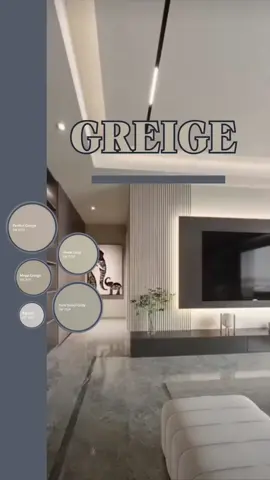 Tendencia de color 2024. Color Greige. transmite Serenidad, Armonía y Confort.  #greige #gris #beige #colortendencia #decoration #diseñointerior #estilodecorativo #Home #decorationideas 