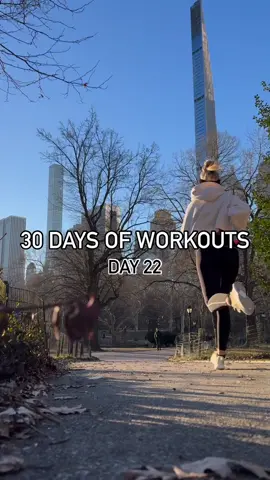 30 Days Of Workouts: Day 22 - go on a sunrise run with me in Central Park
