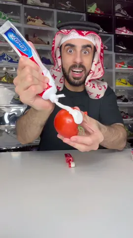تجربة الطماطة المقاطية 🍅😵#تجارب #راحة_نفسية #baderalsafar #السعودية #العراق #الكويت #الامارات #مصر #عمان #البحرين #قطر 