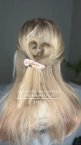 Give me all the heart hairstyles💗 #valentinesdayhairstyles #hairinspo #hairtutorial #funhair #ValentinesDay #hairtok 