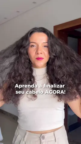 Tutorial de finalização SEM ERRO! Cabelos 2C 3A  #onduladasecacheadas #onduladas2c3a #cabelo2c3a #finalizacaoparaonduladas #dicasparacacheadas 