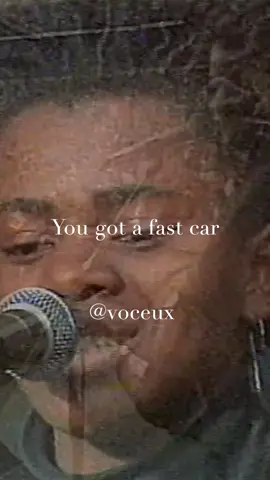 Tracy Chapman - Fast Car #acapella  #vocalsonly #voice #voceux #vocals #tracychapman #fastcar #80smusic  I created this acapella from her performance at Wembley Stadium for Nelson Mandela’s 70th birthday in 1988. She had nothing more than a guitar and a microphone, stepping in as a last-minute stand-in for Stevie Wonder. It was at that moment that she became a global star.