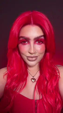 makeup IB: @pinkmint_mua 🫶🏻❤️ #valentinesmakeup #valentinesmakeuplook #valentinesmakeup2024 #redmakeuplook 