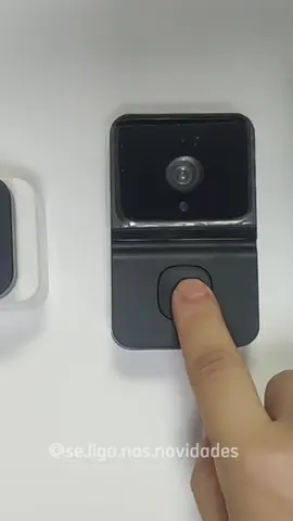Campainha com vídeo inteligente Câmera HD sem fio com visão Noturna.                      LINK NOS STORIESOU COMENTE 