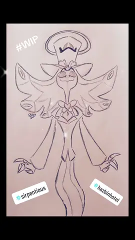 More #wipart of Redeemed Sir Pentious ✨ 🎩 🐍🖤💙🤍 @Hazbin Hotel @A24 @Prime Video  #wip #sirpentious #hazbinhotel #hazbinhotelsirpentious #redeemed #redeemedsirpentious #sirpentiousredeemed #redemption #sketch #sketchbook #roughsketch #art #drawing #pencil #pencilart #pencildrawing #sneekpeak 