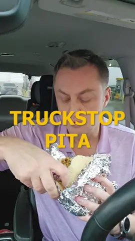 Best truckstop food in Chicago? #truck #driver #truckstop #food #chickenshawarma #pita