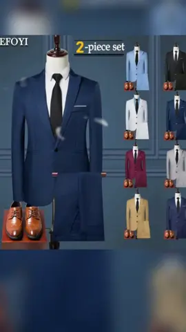 BUY HERE. Only ₱840.00 - 1,300.00 for 2-Piece Set men suit blazer set tuxedos black coat Korean formal trousers Business wedding suit for men office suits sjc12 #2pc #SET #MEN #formal #trouser #blazer #goodquality #bestseller #fyp #fypviralシviral #forupage #tiktokshop #affiliate 