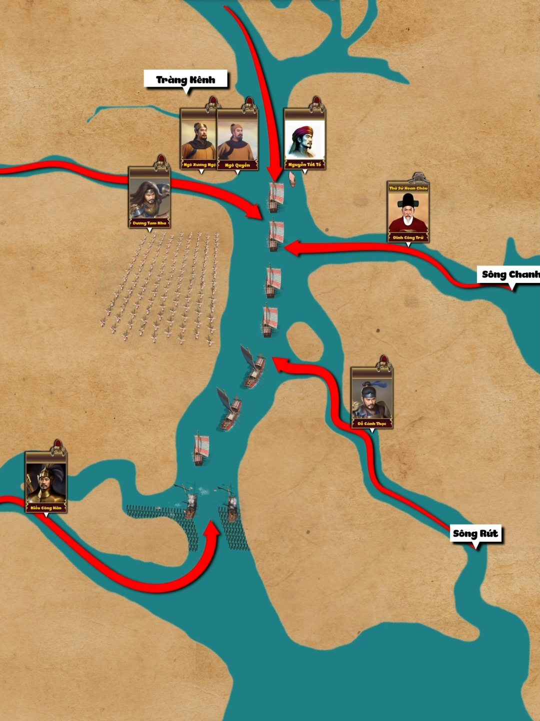 Trận Thủy chiến sông Bạch Đằng: Ngô Quyền đánh bại quân Nam Hán, Lưu Hoằng Tháo bị tiêu diệt | Dòng Chảy Sử Việt | #dongchaysuviet #lichsuvietnam #lichsu  #vietnam #History #story