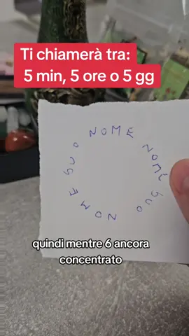 La chiamata arriverà tra 5 minuti, 5 ore o 5 giorni! #esoterismo #streghe #rituale #incantesimo #esoteric 