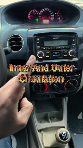 Tutorial on how to use the car's internal and external circulation function#car #automobile #manual #driving #tips