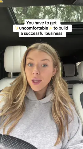 You need to get out of your comfort zone if you want to see lasting success ✨ #businesstips #onlinebusiness #startabusinessonline 