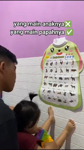 yang happy bapaknya 🤭😂#posterbersuara #posteredukasi #mainanedukasi #fyp 