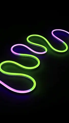 Bộ dây đèn Neon Flex để decor phòng, gập hình theo ý muốn, chạy đuổi nhiều chế độ màu RBG, chỉnh bằng remote hoặc app điện thoại. #neonflex #dentrangtriphong #đènledneon #denneonflex #neonflexrgb #neonflex12v #denneontrangtri 