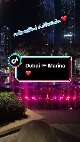 Ha Dubai-ba jössz nyaralni ,semmikèpp ne hagyd ki a Marina Walk-ot ❤️🇦🇪 #marina #marinawalkdubai #marinawalk #dubai #uae #dubai_dxb_uae #kulfoldimagyarok #dubaimagyarok #nyaralastippek #dubainyaralas #foryou #foryoupage #foryoupageofficiall #neked #nekedbe #nekedbelegyen❤️ #fyp 